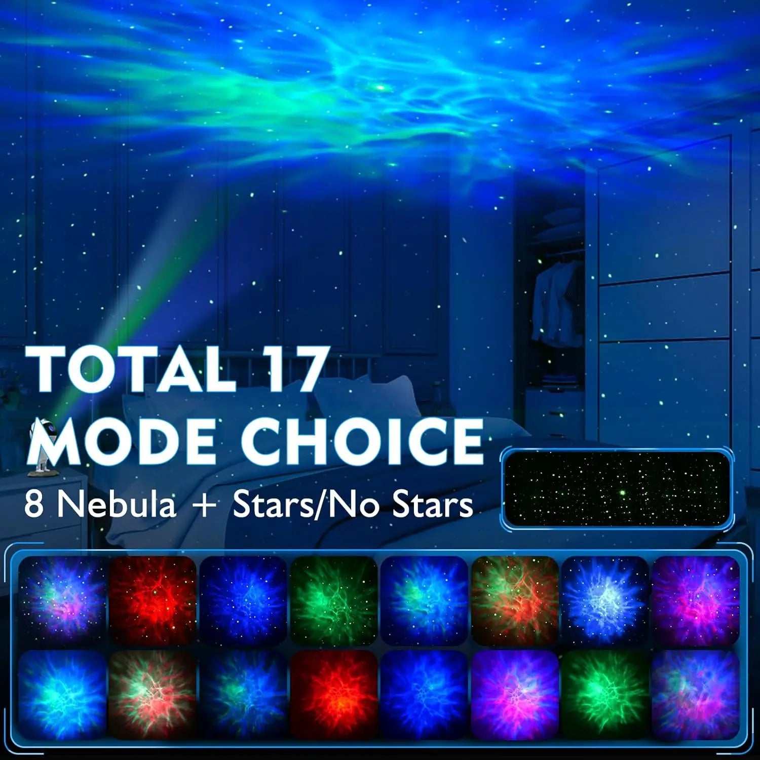 Starlit Dream Galaxy Projector