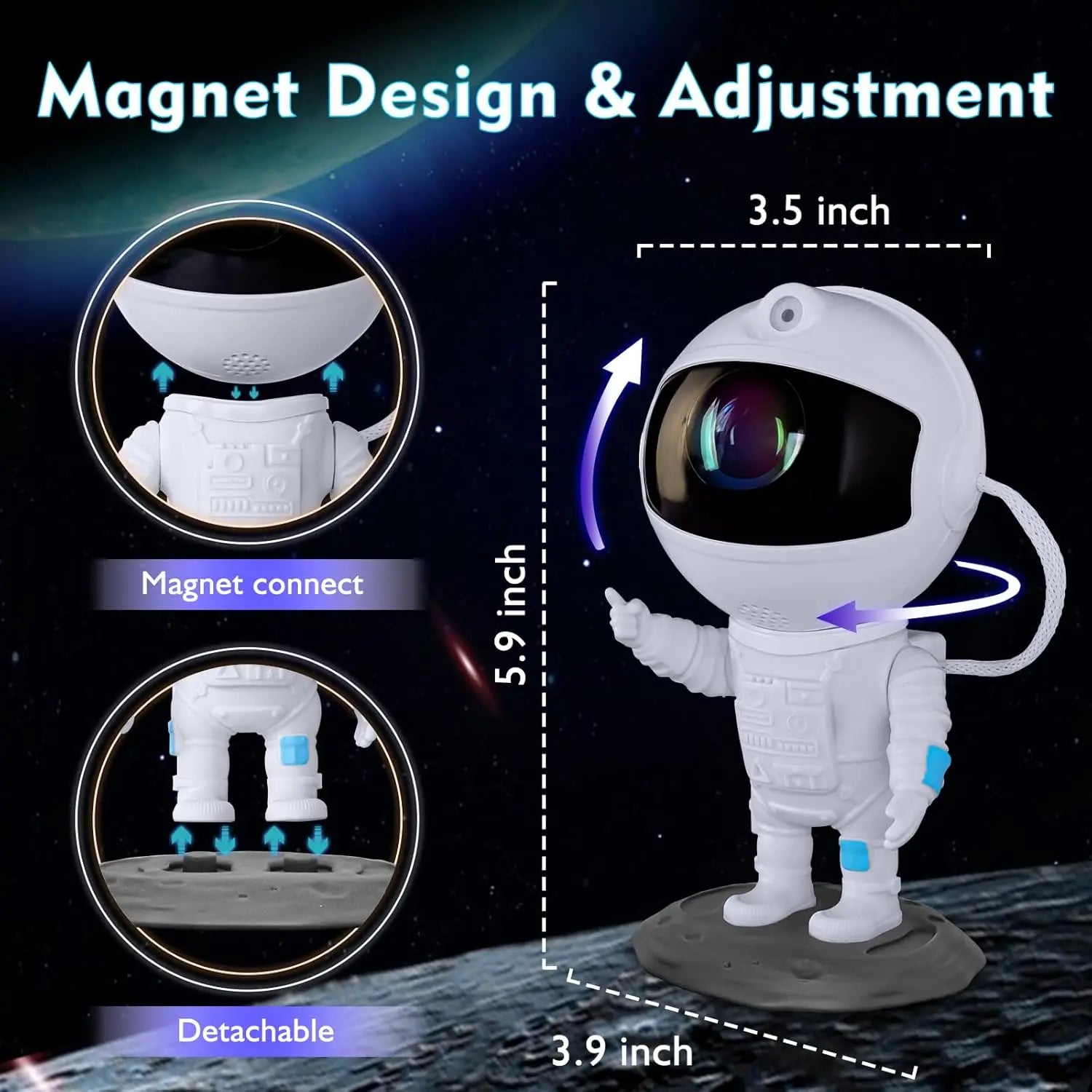 Starlit Dream Galaxy Projector